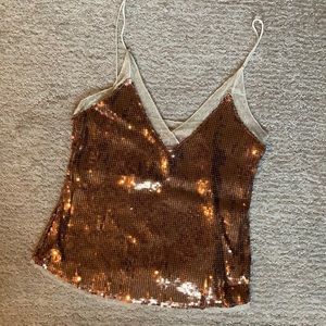 NWT Free People,  Rose Gold Size XS